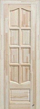 Дверное полотно Классика неокрашенное деревянное Арамиль 2000*700мм (коробка 3 сорт в подарок)