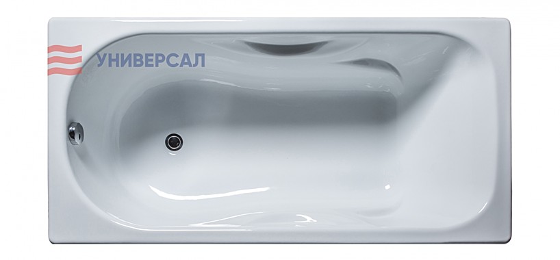 Ванна чугунная 1500*750 Универсал Сибирячка ножки ручкки в комплекте