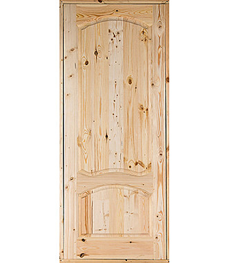 Дверное полотно Верона неокрашенное деревянное Арамиль 2000*600мм (коробка 3 сорт в подарок)