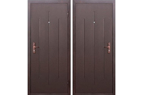 Дверь сейфовая Цитадель Стройгост 5 РФ металл/металл 860мм левая