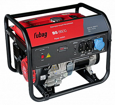 Генератор Fubag бензиновый BS 6600  6.5кВт, ручной стартер